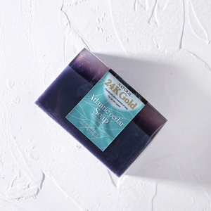 Savon Beauté d'Usine 24K Or et Cèdre Atlantique – Hydratant Naturel pour le Visage et le Corps, Nourrissant, Anti-Âge, Tous Types de Peau - Product Image 3