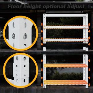 قابل للتعديل قابل للفصل المرآب مكدس رفوف مستودع عمودي معدني قوي قوي تصميم جديد نيوزيلندا - Product Image 4