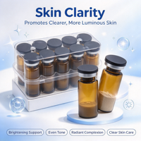 Poudre lyophilisée de L-glutathion à 99% de pureté, poudre stérile lyophilisée, matière première cosmétique pour l'exportation, vente en gros OEM