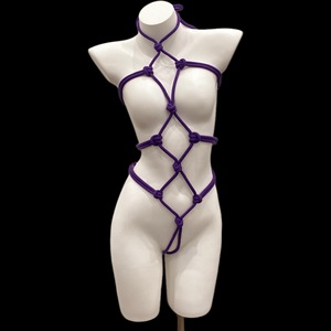 Manyu erotic lingerie <b>bondage</b> SM flirting seductive rope clothing <b>set</b> qqny seductive mesh uniform women 9559 - Product Image 4