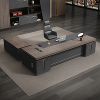 Bureau de direction moderne, confortable et luxueux, de haute qualité, fourni par l'usine, mobilier de bureau gain de place