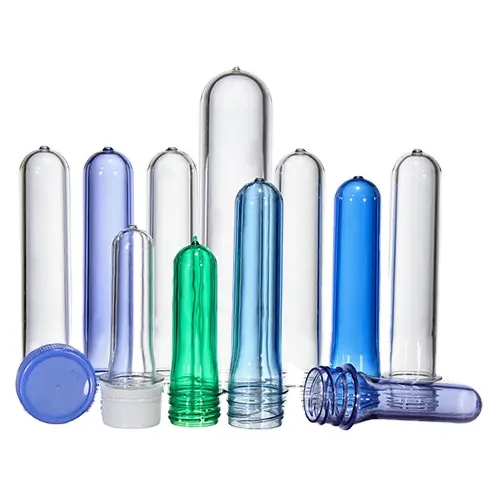 Bottle embryo tire self replenishing liquid bottle PET plastic bottle embryo tube can be equipped with a cap