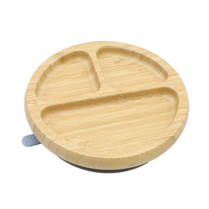 Bambou Enfants Assiette Diviseur Écologique <span class=keywords><strong>Antidérapant</strong></span> Base D'aspiration <span class=keywords><strong>Plateau</strong></span> De <span class=keywords><strong>Repas</strong></span> Bébé Vaisselle Et Sushi Plat De Service - Product Image 1