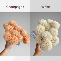 Fleurs artificielles écologiques en bois Sola personnalisées pour diffuseurs, disponibles en gros, pour la décoration intérieure, la fête des Mères et les mariages