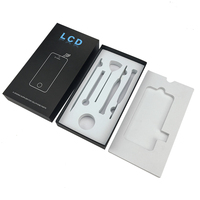Boîte d'emballage pour écran de téléphone portable en EVA, option gaufrage, design rigide, recyclable, taille et couleur personnalisables, boîte cadeau