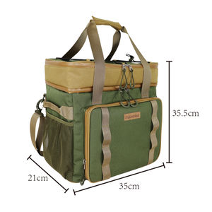 Bolsa de Camping Casual Aislada de Poliéster con Conservación del Calor, Gran Capacidad, Doble Uso, Cosida a Máquina para Uso en Exteriores - Product Image 6