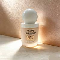 Botol Pompa Foundation atau Serum Kaca 30ml Grosir Dengan Tutup Bulat dan Alas Melengkung Pabrik OEM