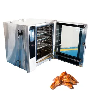 Oven panggang besar 30 baki, Oven listrik dengan pemanas uap memanggang, roti Pizza, Oven uap ayam