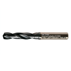 Foret universel en carbure Ttake Ta1001, revêtement Nano TiAlN, forets non usinés 3xD - Product Image 2