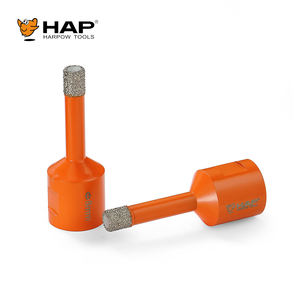 Harpow 8mm scie cloche diamantée brasée sous vide M14 ou 5/8 "-11 perçage de filetage sur porcelaine dure carreaux de céramique <span class=keywords><strong>maçonnerie</strong></span> granit marbre - Product Image 1