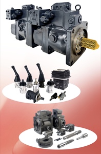 Pompe double K3VL140/B + K3VL140 et toutes les pièces de rechange adaptées aux machines marines et minières - Product Image 4