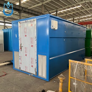 Mobiele afvalwaterzuiveringsinstallatie 50m³/dag 100m³/dag MBBR MBR pakket afvalwaterzuiveringssysteem - Product Image 1