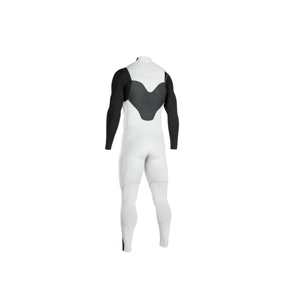 Combinaison de plongée intégrale homme personnalisée à manches longues avec fermeture éclair sur la poitrine, motif color block, pour la natation et la plongée sous-marine - Product Image 2