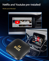 Suministro del Fabricante: Caja Carplay AI con YouTube, Netflix y Navegación GPS, 2G 16G, Adaptador Carplay Inalámbrico