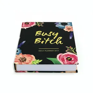 Custom Cheap Professional Hardcover Notebooks / Diary Book Printing Service