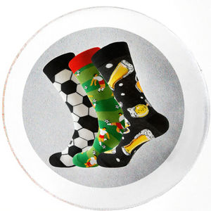 Calcetines Deportivos de Fútbol Casuales para Hombre, Transpirables, de Primavera, con Dibujos Animados, de Algodón, Tejidos, al por Mayor, Merry Apparels - Product Image 3