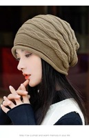 Gorros de Lana Mezclada Hechos a Medida, Color Sólido, Tejidos a Máquina, Listos para Viajar, Primavera-Otoño, Marca GUNUN, Modelo G1, Unisex