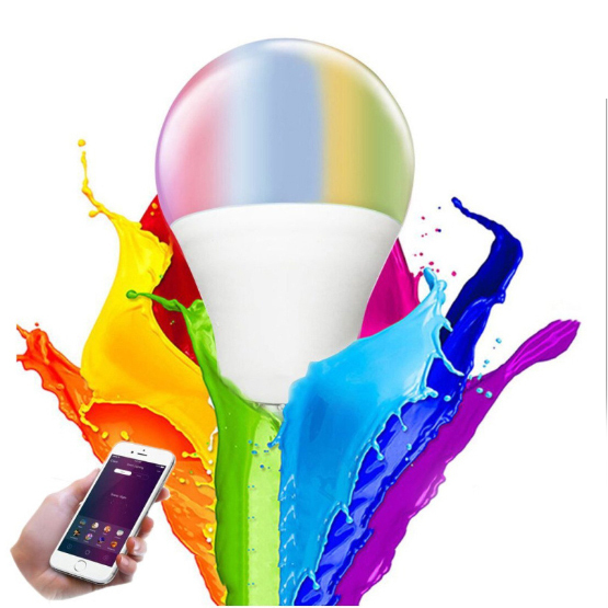 9w bluetooth mesh beacon led light and 15W Tuya blue tooth App bulbs and remote control rgb rgbcct Dimmable E27 smart lighting