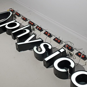Lettres lumineuses publicitaires pour l'extérieur et l'intérieur, enseigne de devanture de magasin, lettres 3D en acrylique, logo personnalisé lumineux à LED pour entreprise - Product Image 6