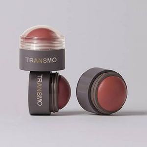 Contenant pour fond de teint, correcteur et blush, Contenant pour stick de blush, Emballage rond pour blush crème avec logo personnalisé - Product Image 3