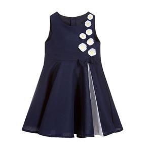 Conjuntos de Ropa para Niñas Hechos a Medida al por Mayor en Guangzhou, China, 2023, Ropa Infantil Informal de Algodón con Parches - Product Image 4