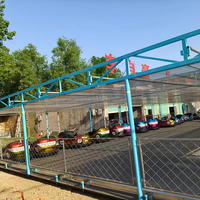 Promotion : Manège de Plafond Électrique pour Enfants et Adultes, Voitures Tamponneuses Sky Net pour Parcs d'Attractions