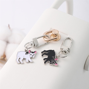 Nuevo Llavero con Colgante <span class=keywords><strong>de</strong></span> Perro, Aleación <span class=keywords><strong>de</strong></span> Zinc, Bulldog Inglés y Francés, Decoración <span class=keywords><strong>de</strong></span> Ropa, Regalo - Product Image 4