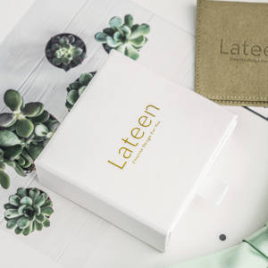 Lateen Customized Jewelry Set Storage Necklace Earrings Jewelry Packaging Paper Bag <strong>Ring</strong> <strong>Box</strong> Sliding Drawer <strong>Box</strong> - Product Image 4