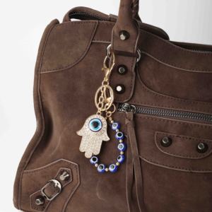 Màu xanh mắt nhà thiết kế Keychain cho phụ nữ may mắn quyến rũ Túi Tai nghe trường hợp phụ kiện quan trọng Thổ Nhĩ Kỳ mắt ác Keychain - Product Image 6