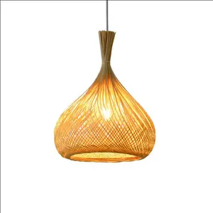 Ancient Style Handmade Bamboo Pendant Lamp Restaurant Lantern Chandelier Bamboo Chandelier home light home accessories
