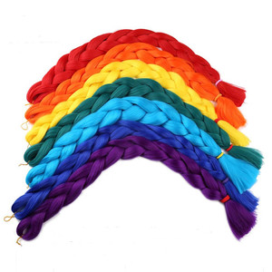 Perruque <span class=keywords><strong>africaine</strong></span> style 41 pouces, synthétique, double trame, grandes tresses lâches, 165g, dreadlocks reggae hip hop - Product Image 4
