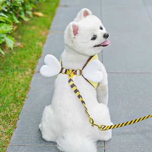 Arnés de Poliéster Británico para Mascotas Pequeñas, Ajustable, Cómodo, a Prueba de Escapes, para Perros y Gatos, para Paseos al Aire Libre, Suministros para Cachorros y Gatitos - Product Image 2