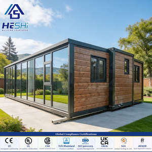 Casa Contenedor Prefabricada Expandible de 30 y 40 Pies, Verificada por TUV Rheinland, de 1, 2 o 3 Dormitorios, Móvil, Apilable, Personalizable, Tipo Bungalow - Product Image 1