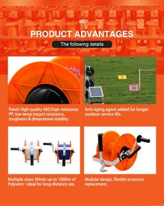 <span class=keywords><strong>Enrouleur</strong></span> de fil électrique fiable pour utilisation dans les pâturages et les ranchs - Product Image 4