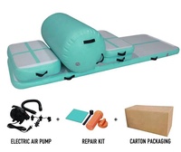 Livraison rapide dans les 6-7 jours Airtrack Training Set Airtrack Store Airtrack rose Tapis de gymnastique gonflable