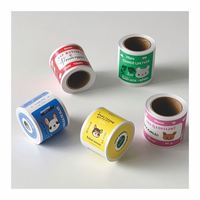 Meilleur Prix Die Cut Foil Stickers Waterproof 2X2in