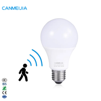 Offre Spéciale 5W 7W 9W E27 B22 SKD Capteur d'induction Smart Micro-ondes Capteur de mouvement LED Ampoule/Ampoules/Led Ampoule, Led Ampoule
