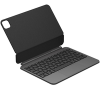 Pour iPad Magic Keyboard Case pour iPad Pro 11 pouces (M4), grande expérience de frappe, Trackpad intégré, rangée de fonctions