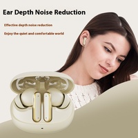 Audífonos Bluetooth Intrauditivos Q23 Hd Call ENC con Cancelación Profunda de Ruido, Mini Audífonos Inalámbricos Verdaderos con Sonido Estéreo HIFI, Resistentes al Agua, para Deportes