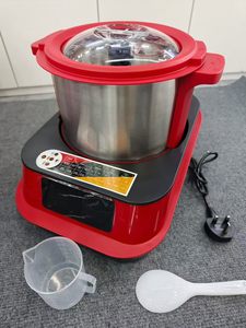 Batidora de Alimentos Comercial y Doméstica OEM Hoffmans de 8 Litros con Calentamiento, Máquina para Hacer FUFU de 1200W, Trituradora de Ñame, Mezcla y Cocina, Compra en África - Product Image 2