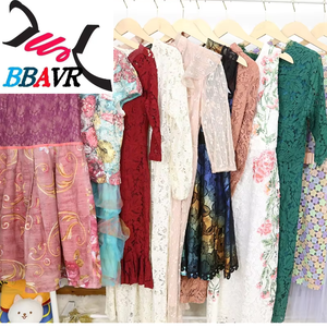 Vestidos Usados de Mujer de la Marca Gracer al por Mayor, Colores Brillantes Surtidos, Estilos de Moda de Verano, Todas las Tallas, Empacados en Fardos, MOQ 45 KG - Product Image 1