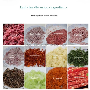 Máquina de Rellenar Carne de Alta Potencia, Vertical, Automática, a Gran Escala, para Hacer Enemas - Product Image 5