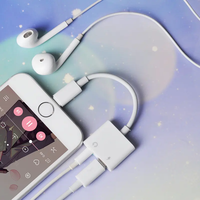 Câble audio auxiliaire 3,5 mm, adaptateur pour casque, connecteur répartiteur audio pour téléphone portable, adaptateur pour écouteurs