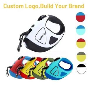 Vendedor superior de fábrica, logotipo personalizado, luz <span class=keywords><strong>Led</strong></span>, correa para perros, accesorios de nailon para mascotas, correa retráctil <span class=keywords><strong>Led</strong></span> automática para perros, venta al por mayor - Product Image 5