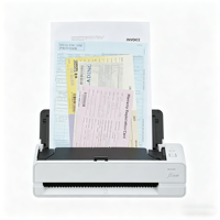 Scanner de documents R-ICOH Fi-800R CIS à double chemin 40ppm ADF + Passeport Carte d'identité Ultra Compact Blanc A4 Bureau USB 3.2 En stock
