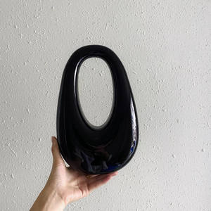 Luxe Dames Bruids Trouwbeurs Feest Prom Telefoon Handtas Aquarel Acryl Box Tas Ellips Shell Crossbody Tas - Product Image 6