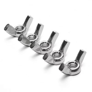 Prix inférieur en stock, écrous papillon en acier au carbone M4 M6 M8 M10 DIN315, livraison rapide - Product Image 1