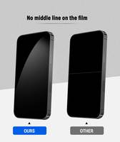 Meilleure vente Anti espion/réparation automatique caméra GPS montre téléphone portable 120*180mm TPU Hydrogel protecteur d'écran