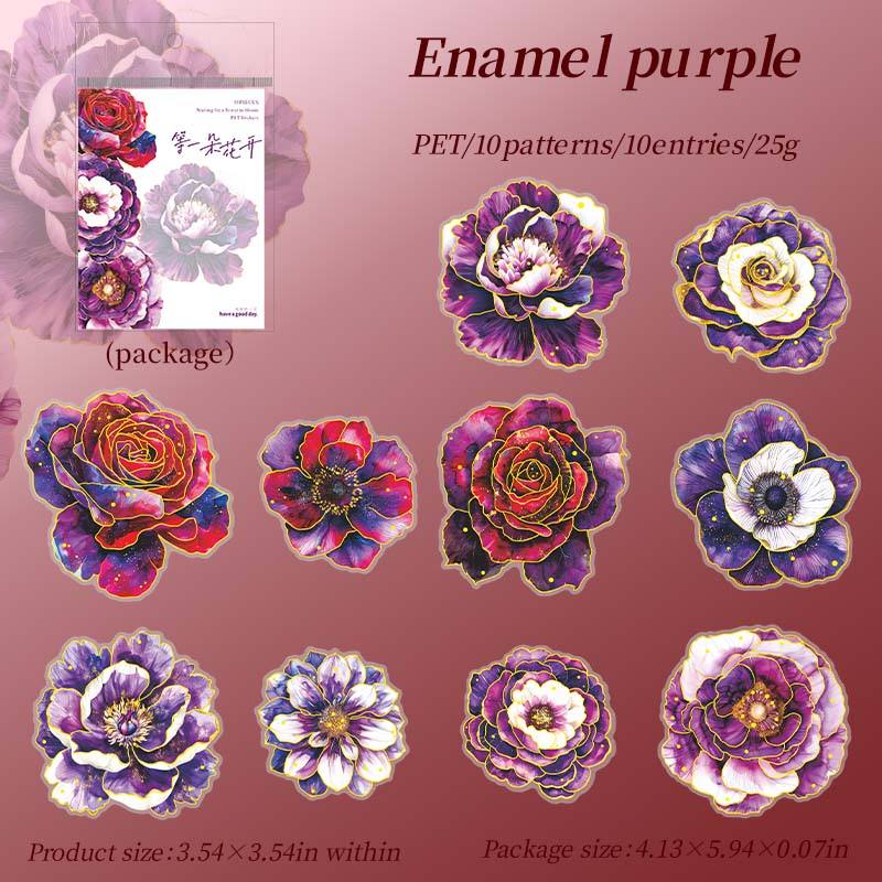 F Enamel Purple
