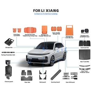 Protection <span class=keywords><strong>de</strong></span> <span class=keywords><strong>coffre</strong></span> arrière pour Lixiang L7 Accessoires en acier inoxydable Couvre-<span class=keywords><strong>seuil</strong></span> <span class=keywords><strong>de</strong></span> porte arrière Garniture intérieure Accessoire extérieur - Product Image 2